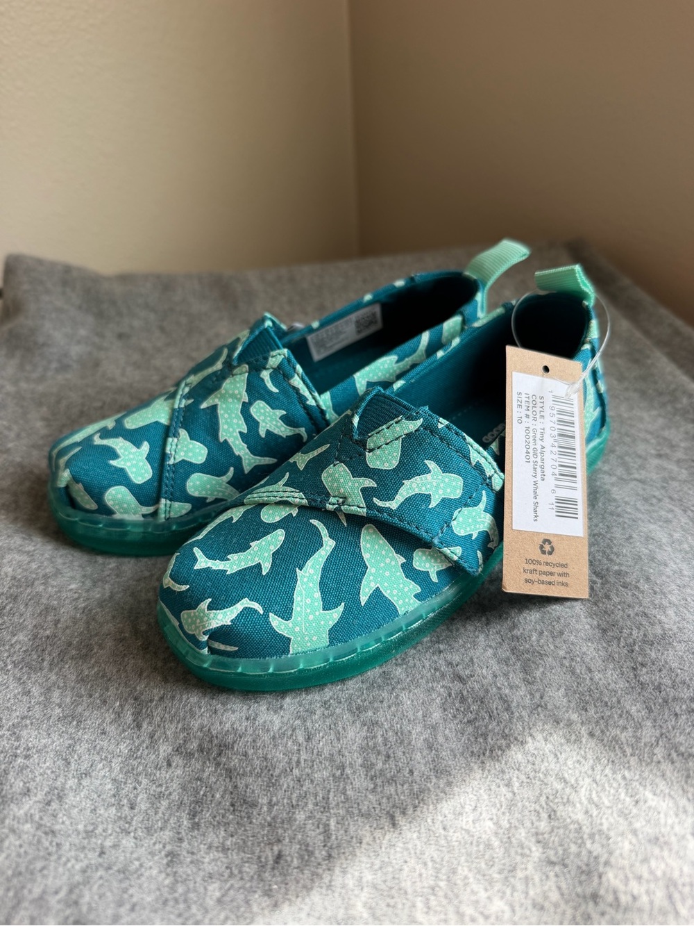 Little Kid’s Tom’s - Whaleshark Print